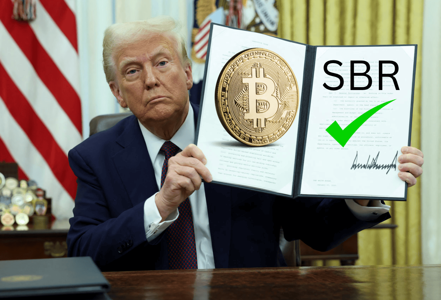 BREAKING: Trump Signs Executive Order Establishing Strategic Bitcoin Reserve